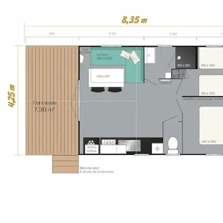 Camping 3 Etoiles - Piscine - Ccbbhhe