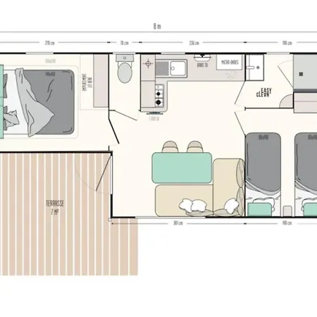 3 Etoiles - Piscine - Ccbbhhe Camping Mers-les-Bains