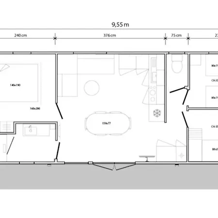 Camping 3 Etoiles - Piscine - Ccbbhhe *
